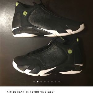 Jordan retro 14 “indigo” size 12